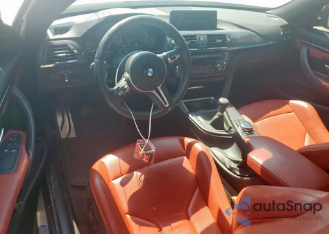 2015 BMW M4 из США, поврежденный, VIN WBS3R9C58FK329436